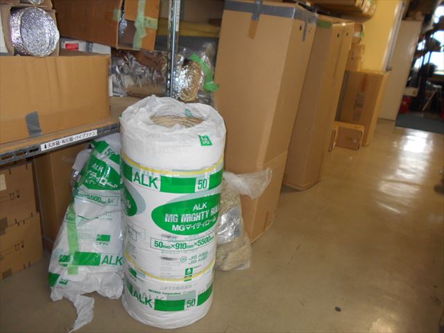 2F倉庫~保温材ほか